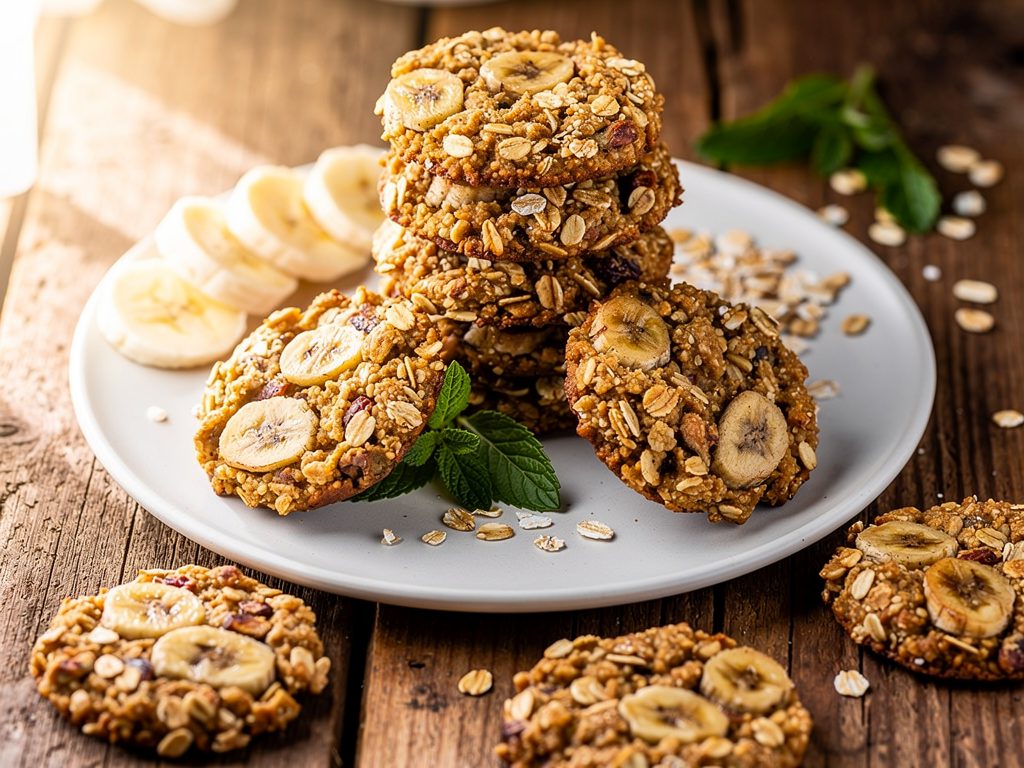 Chewy 3-Ingredient Banana Oat Breakfast Cookies You Will Actually Make Again