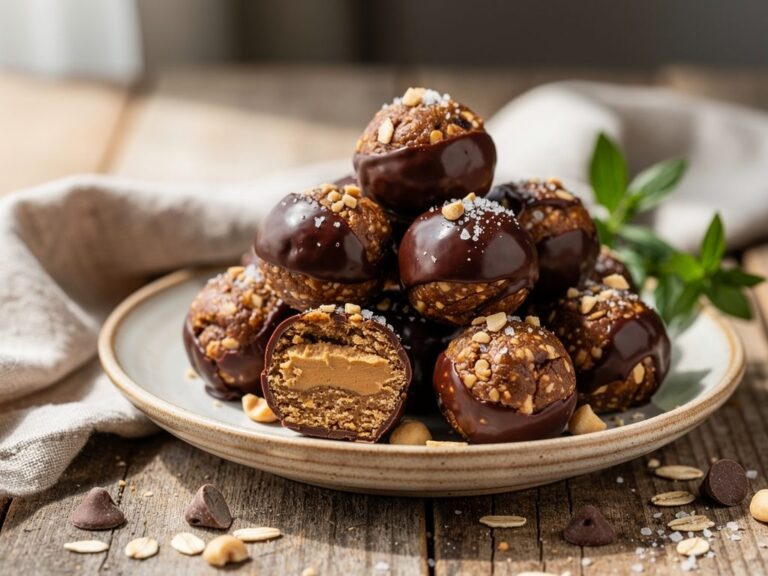 Healthy No-Bake Peanut Butter Cup Balls You’ll Actually Make Again