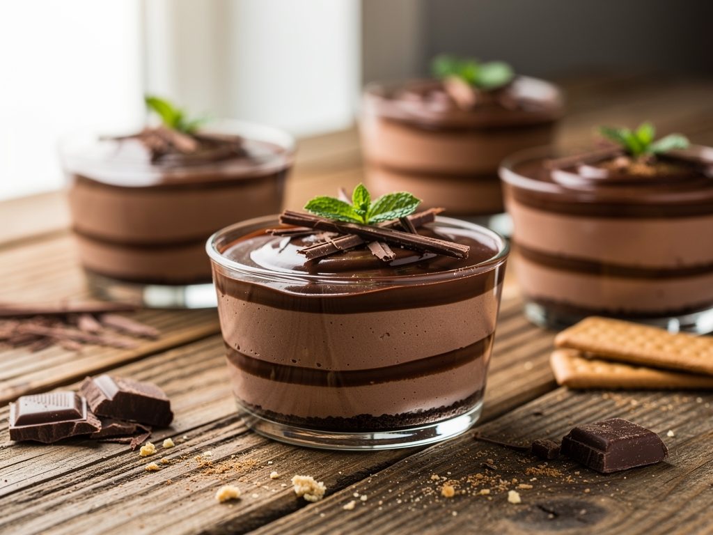 No-Bake Chocolate Cheesecake Cups You Can Make Tonight