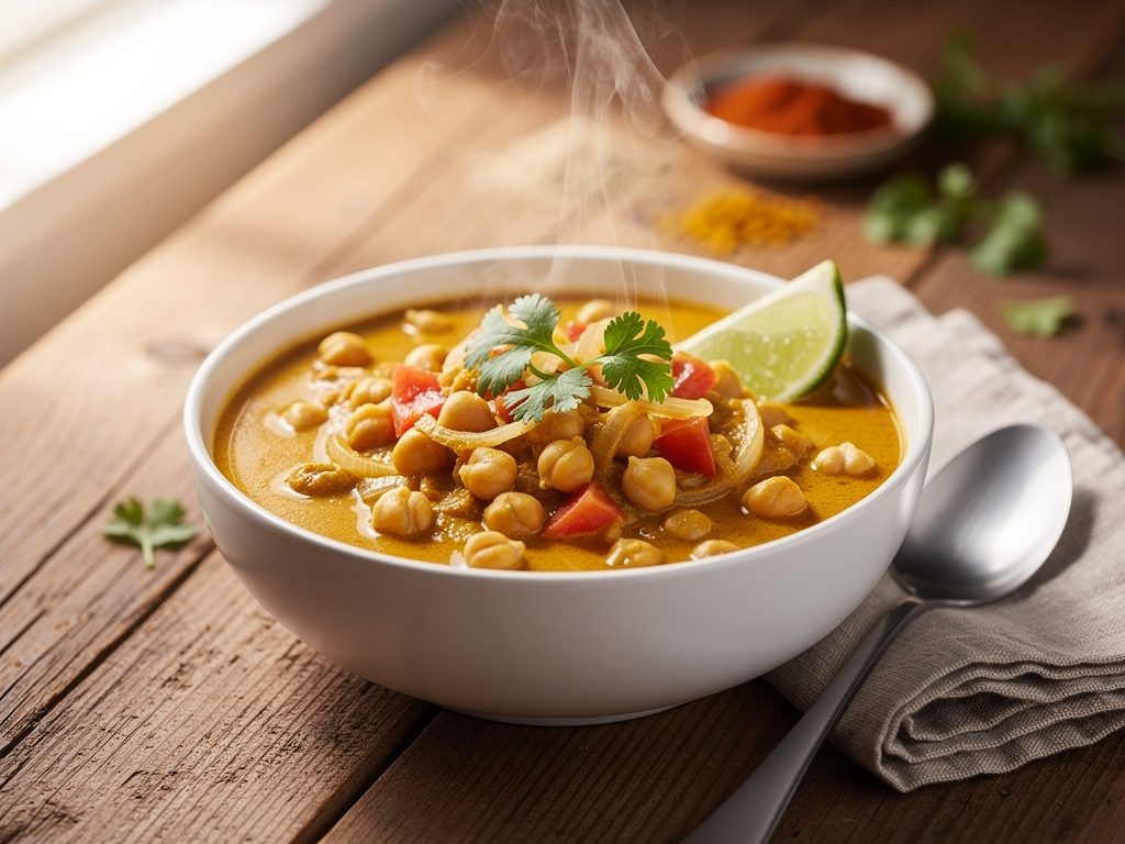 20-Minute Coconut Chickpea Curry That Costs Under $3