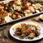 Easy Sheet Pan Lemon Herb Chicken & Potatoes That Actually Tastes Like You Tried
