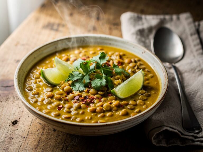 One-Pot Creamy Coconut Lentil Curry Ready in 30 Minutes