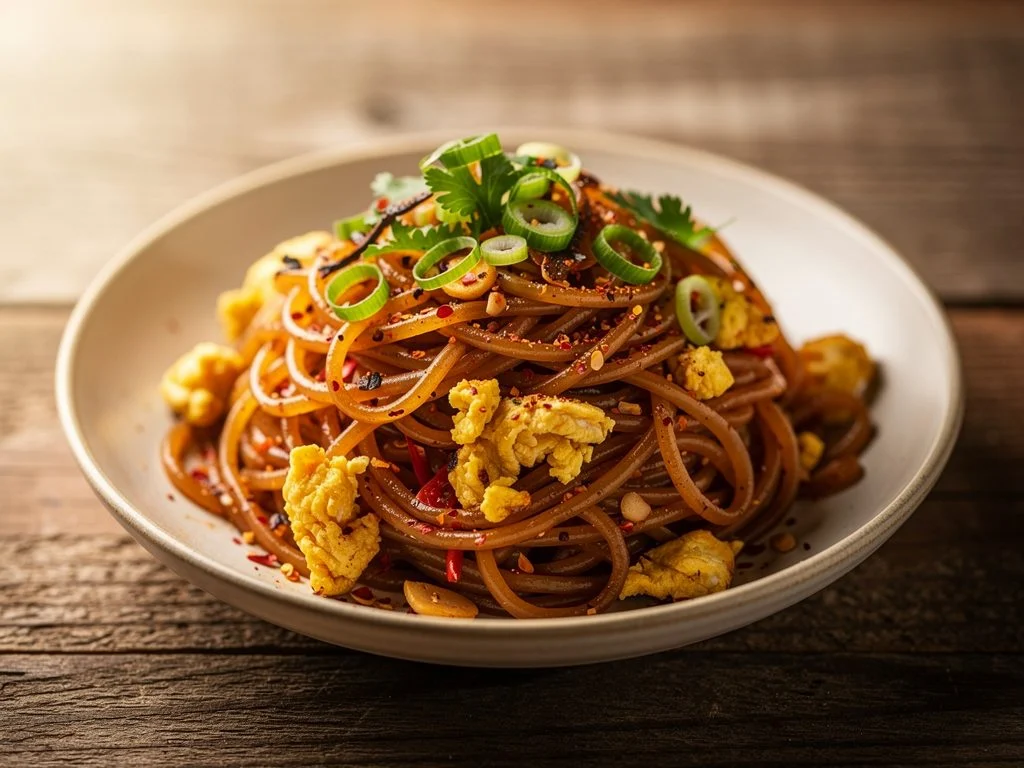 10-Minute Spicy Garlic Noodles with Pantry Staples